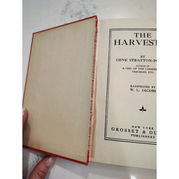 The Harvester by Gene Stratton-Porter 1911 Hardcover Vintage Antique - Picture 2 of 12